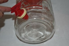 VINTAGE GLASS GALLON SUN ALL BEVERAGE TEA JAR 1990’S FUN ! EUC