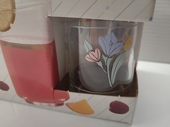 Set of 7 Vintage Corelle 7.5 oz Glassware Tumblers Friendship Pattern 1996