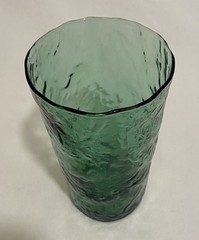 Anchor Hocking Rain Flower Laser Green 5.25”-12 oz Glass Replacement Vintage