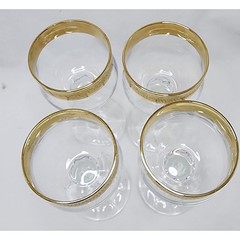 Bohemia Crystal set of 4 Liqueur Glasses 60ml, Czeck Republic