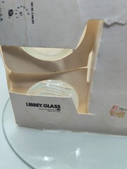 Libbey Glass Set 4 17oz Spiral Tumblers Swirl Glasses 46501 VINTAGE