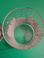 Vintage Luminarc D’Arques Dublin Christmas «Snowy Village» Glasses Set Of 3