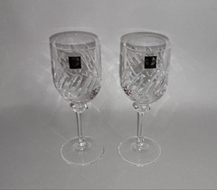 HOYA CRYSTAL Wine Glass 2pcs set 16×5.5cm/6.29×2.16″ 120ml/4.07oz HOYA CRYSTAL
