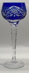 Set 5 Nachtmann Cut To Clear Green Blue Red Amethyst Amber Purple Cordials Shots
