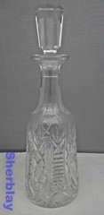 Exquisite Waterford Cut Crystal Liquor Wine Decanter W Stopper Clare Pattern 13″