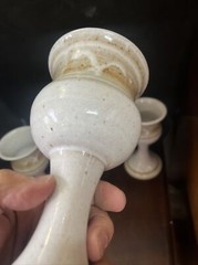 Vintage mid century Modern Studio Pottery Bird Seagull Goblets Goblet Cups
