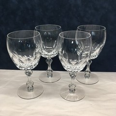 Tiffin-Franciscan Manchester Stem 17679 Water Goblet 6-7/8” – Choice of 4 or 3