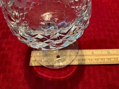 Set of 6 Rogaska Crystal Gallia 5 1/8″ Brandy Snifter Glasses 10 oz Mint Cond