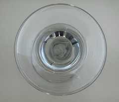 Arby’s Winter Wonderland Snow Frosted Trees Water Wine Goblet Libbey Vintage
