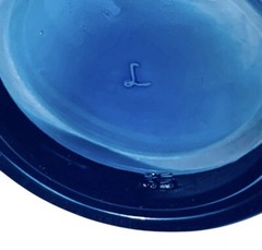 Libbey FLARE BLUE MEDITERRANEAN Cobalt Sheer 14 OZ Glass Tumbler NEW