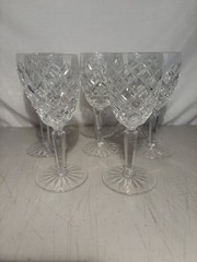 Waterford Crystal Cordial Glasses Set Of 5 1/2” Tall Width 2”