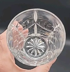 2-Gorham O’TANNENBAUM Christmas Tree 8oz Double Old Fashioned Glass 4 1/8″