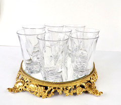 Duncan Miller Canterbury Set EIGHT FLAT TUMBLERS Wine Whiskey Juice Glass 4.5″
