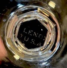 Lenox…Solitaire Platinum…(4) Water Goblets…(2) Sets of Four…Appear Unused..BIN