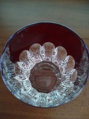 Waterford Mixology Crystal Glass Ruby Red Tumbler Near mint