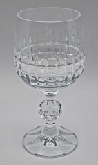 Bohemia Crystal Crystalex Belfast Wine Glass 5 3/4″ Tall