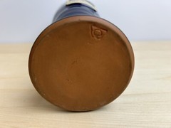Split Rock Lighthouse Lake Superior Deneen Pottery Tankard Goblet Pint Blue