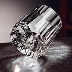 Diamond Cut Crystal Whiskey Glass – Hand Blown, It Sings! Scotch Tumbler