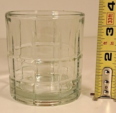Tartan/Manchester Old Fashioned Glass by Anchor Hocking