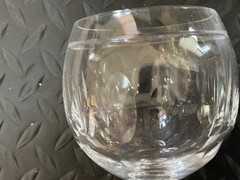 Lot of 8 Edinburgh Crystal Glasses Asst Sizes Scotland No Box Free Shipping