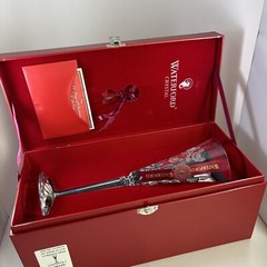 Waterford Crystal 12 Days of Christmas Three French Hens Flute 3rd Edition
