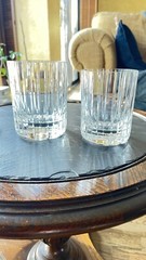 Baccarat Cystal Glasses. Large Size $295For Two Glasses. Free Shipping