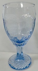 Variety Lot (8) Vintage Mid Century Aqua Blue Colored Retro Bar Glasses