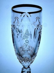 Waterford Cherished Moments Gold – Fluted Champagne Glass, 10 1/4″ *IN BOX*