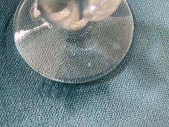 Swedish Gulli Astrid 5 lobe stem MCM goblet