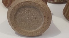 Hand Thrown Clay Cup Set ~ Tracy Weisel, 1978 ~Arts & Crafts~ Jerome AZ Pottery