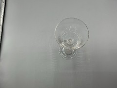 1 Bayel Bacchus “Baccante” Frosted Nude Male Cordial Glass French Crystal