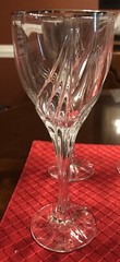 Lenox Debut Platinum Wine Glass 8.25″Tall, 3.25″Diam.