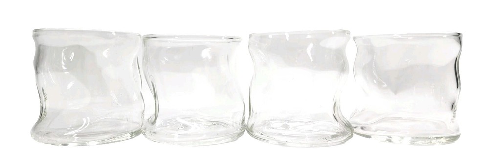 Set of 4 Ethnik Living Skal 11.5oz. Water Glasses Cups