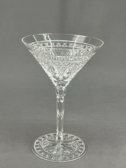 Rare Baccarat Crystal ETAMPES 6 1/4″ Champagne Tall Sherbet Glass: Rough Spot