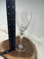 VTG Rogaska GALLIA Water Goblet 26% Lead Crystal Hand Crafted Yugoslavia 9 Ounce