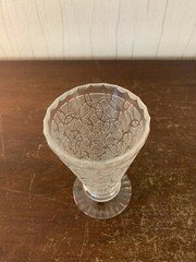 Frosted Crystal Glass Daum Nancy France