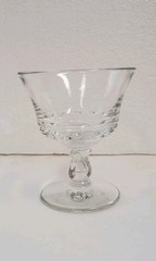 Vintage Fostoria Century Glass tall sherbet Glass 4 1/4″ tall (5 1/2 oz)