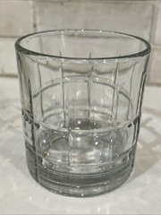 Anchor Hocking Tartan Double Old Fashioned Glasses Tumblers 8 Oz