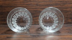 Libbey Duratuff Heavy Glasses Tumblers Stackable Set Of 2