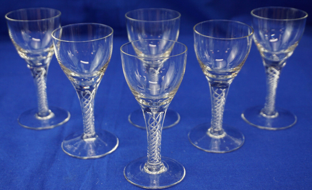 Stuart Ariel (6) Cordial Glasses, 3 7/8″ (B5)