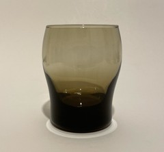 4 ct Libbey Perception Double Old Fashioned Glasses Smokey Brown 4 1/8” 10 oz