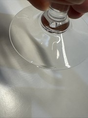 5 Scruf By Stockholm Sweden Wine Goblets Teardrop Stem Clear Cocktail 7” Inches