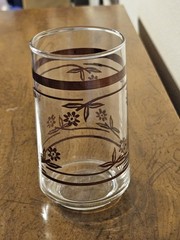 Sango Sahara Brown Short Tumblers 1980s Vintage 12oz 5″Hx2.5″W LOT OF 2