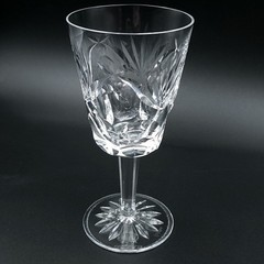 Waterford Ashling Crystal Water Goblet 6 7/8 in 8 oz Signed One Glass Vintage