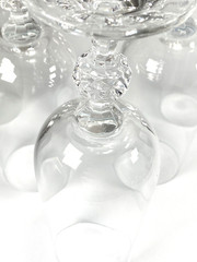 Claudia by Import Assoc Vintage 1980’s Champagne Flutes set of 6-6 3/4″ Tall 4oz