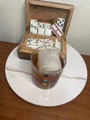 Brand New Mid Century Modern Inspired Rocks Glasses. Set of 4