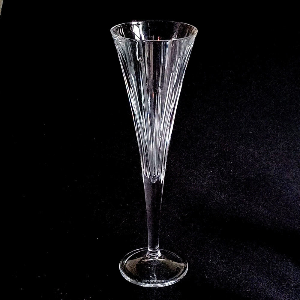 REED & BARTON SOHO CHAMPAGNE TOASTING FLUTE, Cut Lead Crystal, 10 3/4″, 8 Oz