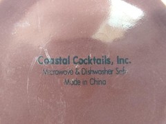 Godiva Belgium 1926 Large Brown Coffee Mug Cup Soup Coastal Cocktails Ceramic