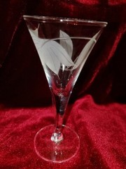 VNTG Total Of 28 WATER WINE Champ. Etc. STEMS Etched Dorothy THORPE Barware GLAM