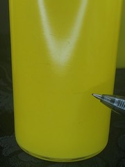 Vintage Blendo Yellow Tall Pitcher & Highball Glass 7 Piece Set MCM Lemonade